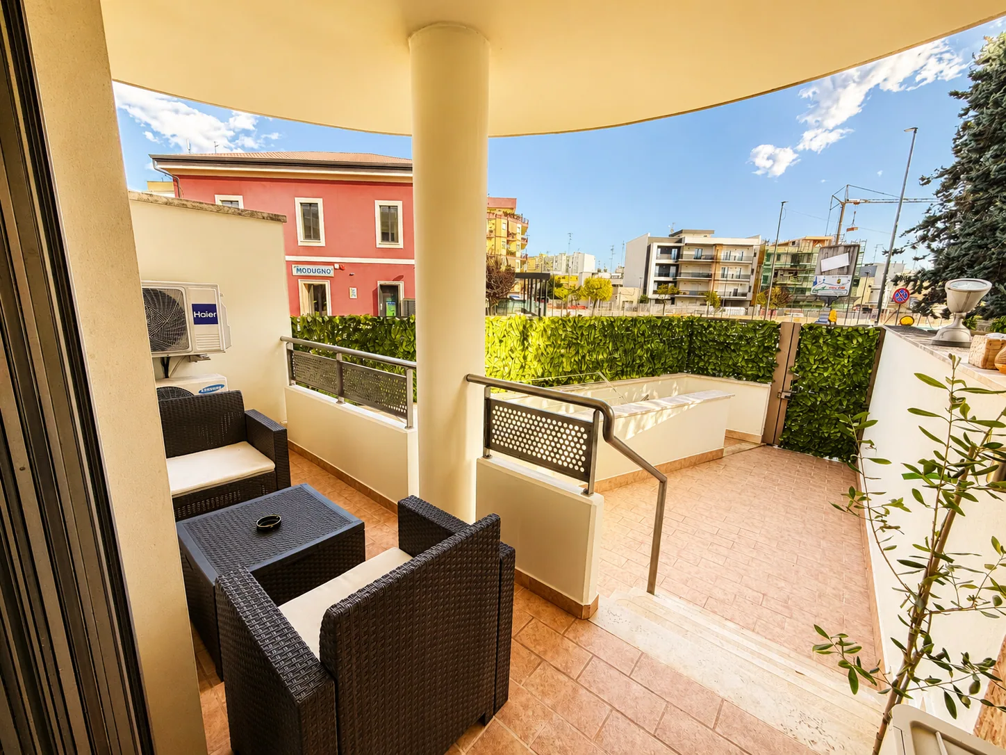 Spazio esterno privato di Del Console Apartment 1