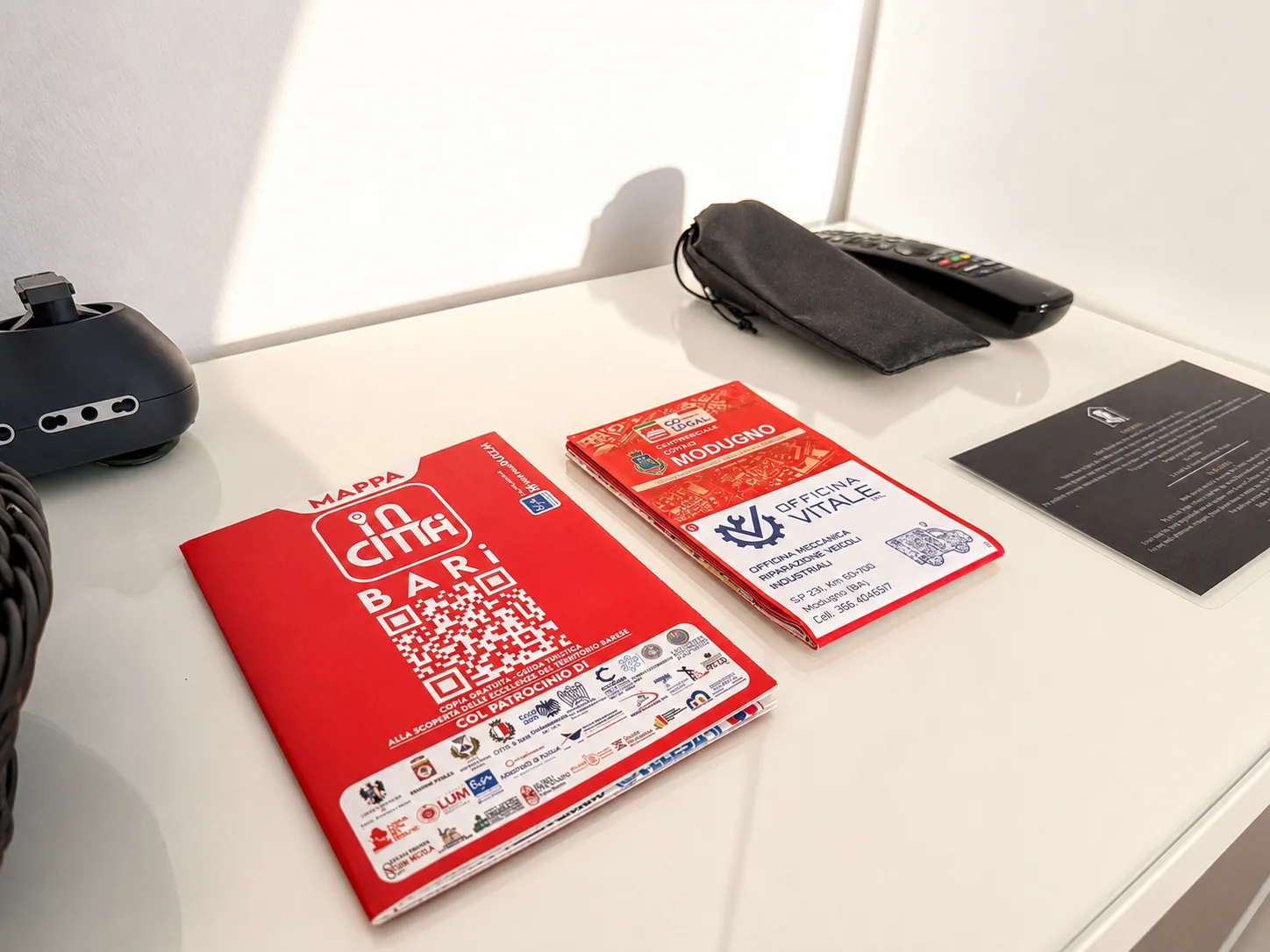 Materiale informativo per gli ospiti di Apartment II